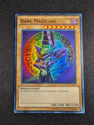 Yugioh - Dark Magician YGLD-ENC09 Unlimited Ultra Rare NM-image
