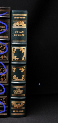 FRANKLIN LIBRARY World's Greatest Writers 1980 DYLAN THOMAS Leather Gilt, NF--image