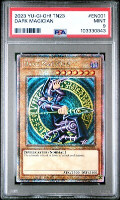 Dark Magician - PSA 9 - TN23-EN001 - Quarter Century Secret Rare - Yugioh-image