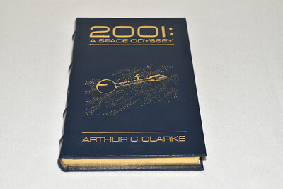 Easton Press 2001 A SPACE ODYSSEY Arthur C. Clarke LEATHER 1993 1ST Sci-Fi RARE!-image