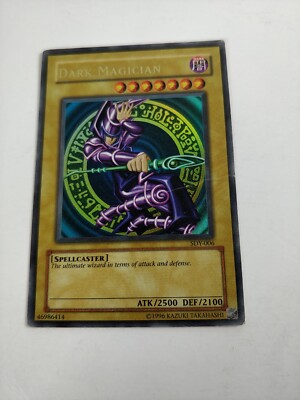 YUGIOH! DARK MAGICIAN- SDY-006- ULTRA RARE Starter Deck Yugi-image
