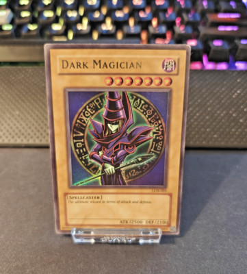 Dark Magician - Ultra Rare-  LOB-005 - Yu-Gi-Oh-image