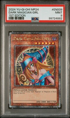 PSA 9 MINT Dark Magician Girl MP24-EN009 1st Ed Yu-Gi-Oh! QCR-image