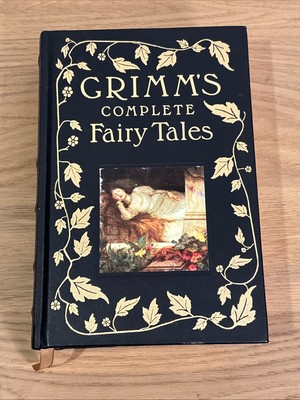 Grimm's Complete Fairy Tales Leather Bound Hardcover Book 1993, Barnes & Noble-image