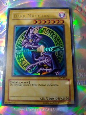 Yu-Gi-Oh! TCG Dark Magician SDY-006 Ultra Rare N/M ORIGINAL starter deck yugi-image