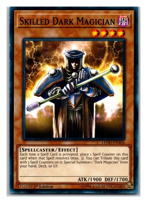 Legendary Dragon Decks #LEDD-ENA06 Skilled Dark Magician - 1st Ed.-image