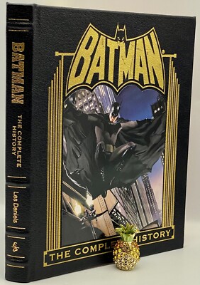 Easton Press BATMAN The COMPLETE HISTORY Collectors DELUXE Edition DC COMICS OOP-image