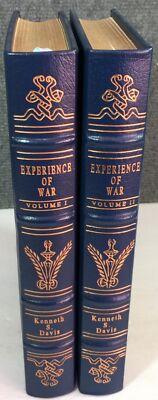 Experience Of War, Vol 1 & Vol 2 by Kenneth Davis, Easton Press 1992-image
