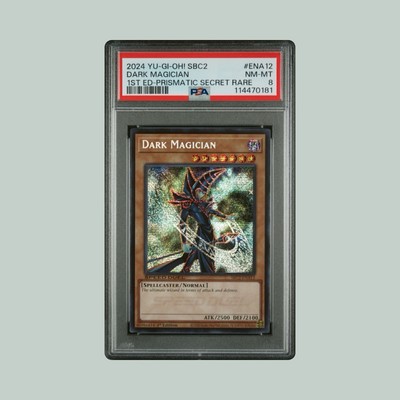 2024 YU-GI-OH! BATTLE CITY FINALS | 1ST EDITION-DARK MAGICIAN PSA 8 POP 1/1-image
