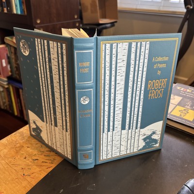 ROBERT FROST : COLLECTION POEMS 2019 Leather HC Canterbury Classics-image