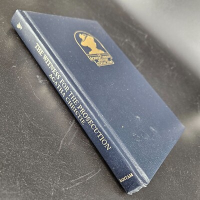 Witness For The Prosecution Agatha Christie Hardcover Leatherette Mystery 1983-image