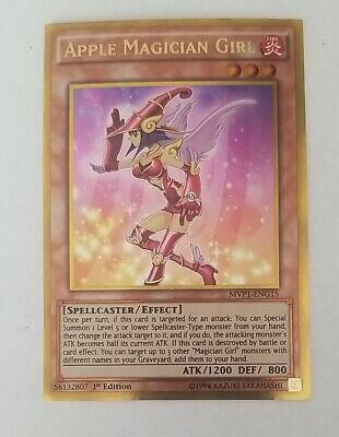 Yugioh Apple Magician Girl MVP1-ENG15 Gold Rare 1st Ed NM-image