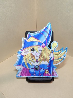 Dark Magician Girl Yu Gi Oh 3d Anime Lenticular Motion Sticker Decal-image