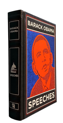 Barack Obama Speeches Book Leather-bound Classics Canterbury 2020 Hardcover -image