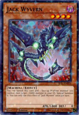 1x Jack Wyvern - SP18-EN016 - Starfoil Rare - 1st Edition SP18 - Star Pack VRAIN-image