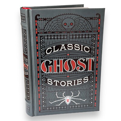 CLASSIC GHOST STORIES (36 Stories) COLLECTIBLE LEATHER BOUND HARDCOVER BOOK-image
