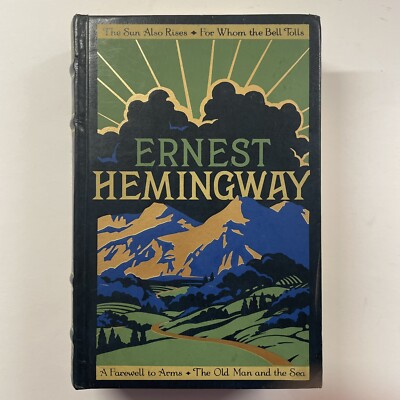 Ernest Hemingway Four Novels Collector Edition Book Barnes Noble 2007 Hardcover-image