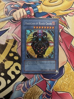 (STO) Magician of Black Chaos PP01-EN001 Premium Pack 1 Secret Unlimited VLP-image