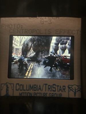Godzilla Rare 35mm Press MOVIE SLIDE #1-image