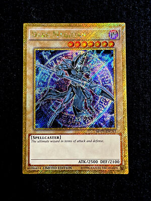 🔥YUGIOH • DARK MAGICIAN • SECRET RARE • MVP1-ENGV3 • LIMITED EDITION • NM 🔥-image