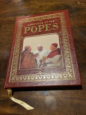 Chronicles of the Popes by Maxwell-Stuart, Leather  Bound, Collectible-image