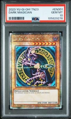 PSA10 Dark Magician Quarter Century Secret TN23-EN001 English Yu-Gi-Oh!-image