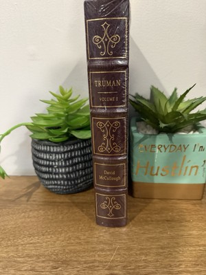 Truman Volume 1 Set By David McCullough Sealed Easton Press President’s Coll.-image