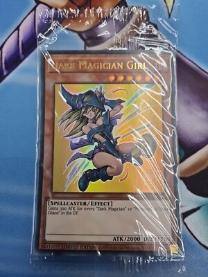 Dark Magician Girl LART-EN019 Ultra Rare YuGiOh SEALED -image