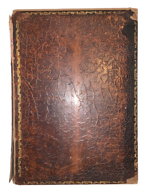1878, POETICAL WORKS OF WILLIAM CULLEN BRYANT, 100 ENGRAVINGS, TREE CALF LEATHER-image