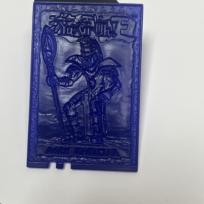 1996 YU-GI-OH HARD PLASTIC DARK MAGICIAN-image