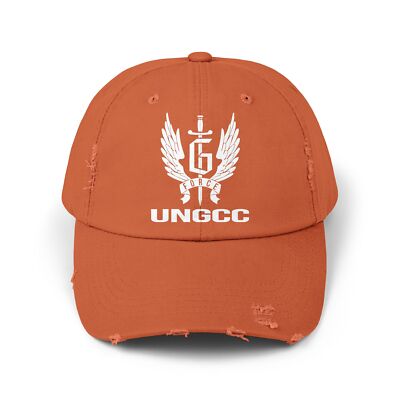NEW Japan Godzilla Mechagodzilla JXSDF UNGCC G Force Distressed Cap-image