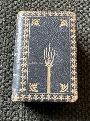 Figural Match Safe-Leather Bound Book-“Strike One”-“I.M. Safe”-image