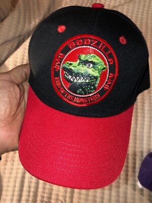 GODZILLA RED & BLACK KING OF MONSTERS  SUPER COOL BASEBALL CAP  SPECIAL SALE-image