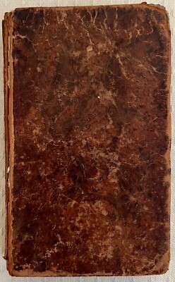 Antique 1812 Leather Book Swift’s Works Volume 2 Jonathan Swift Johnson Sheridan-image