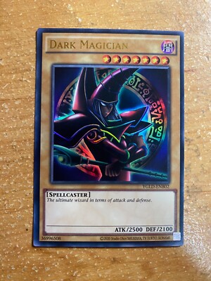 🔥 Yugioh Arcana Red Dark Magician YGLD-ENB02 ULTRA RARE HOLOFOIL NM 🔥-image