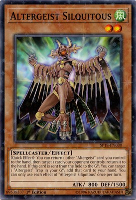 Altergeist Silquitous - SP18-EN030 - Starfoil Rare - 1st Edition Near Mint Star -image