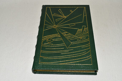 SIGNED Easton Press SAILING BRIGHT ETERNITY Gregory Benford 1ST 1995 LEATHER MNT-image