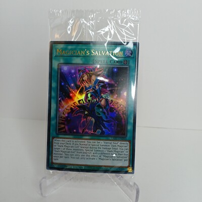 Magician's Salvation - Lost Art Promotion - Sealed Ultra Rare LART-EN060 Yugioh-image