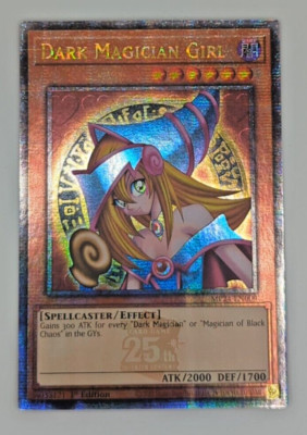 Yu-Gi-Oh! Dark Magician Girl - QC Secret Rare - MP24-EN009 - 1st Edition-image