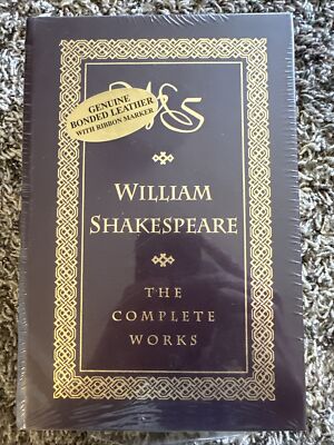 The Complete Works of William Shakespeare Barnes and Nobel 1994 Leatherbound-image