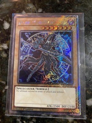 Yugioh! TCG - Dark Magician (7th Art) - Platinum Secret Rare - RA04-EN106-image