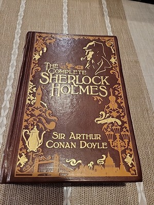 The Complete Sherlock Holmes Sir Arthur Conan Doyle Leather Bound Barnes & Noble-image