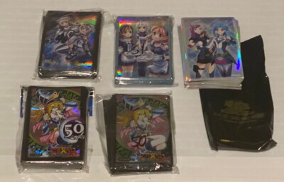 Yu-Gi-Oh! Size TCG Card Sleeve lot Dark Magican Girl, Vrains, Maid & Space Girls-image