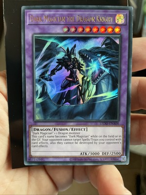 Dark Magician The Dragon Knight LEDD-ENA00 Yu-Gi-Oh Legendary Dragon Deck. NM!-image