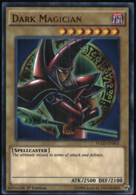 Yu-Gi-Oh! - Yugi's Legendary Decks Dark Magician 2015 YGLD-ENB02 1st Edition-image