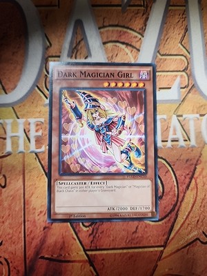 Dark Magician Girl YGLD-ENC10 Common 1st Ed NM Yugioh -image