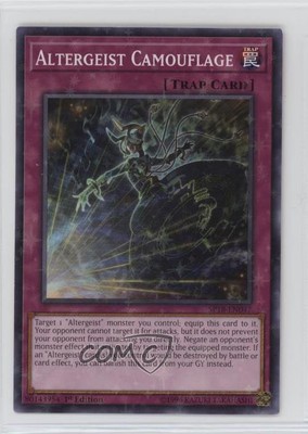 2018 Yu-Gi-Oh! Star Pack VRAINS 1st Edition Starfoil Altergeist Camoflage l5w-image