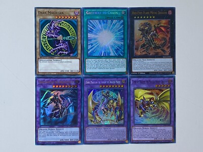 Yugioh Gaia Deck Knightmare Dark Magician Gateway Chaos Spiral Spear - Free Pack-image