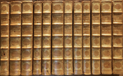 LEATHER Set;WORKS OF OHENRY!Complete MANUSCRIPT EDITION 1/125 Massive First West-image