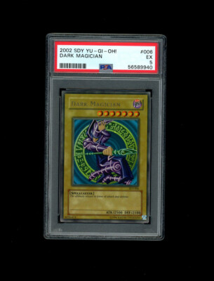 2002 SDK-006 YU GI OH! Dark Magician PSA 5 GRADED! Original -image